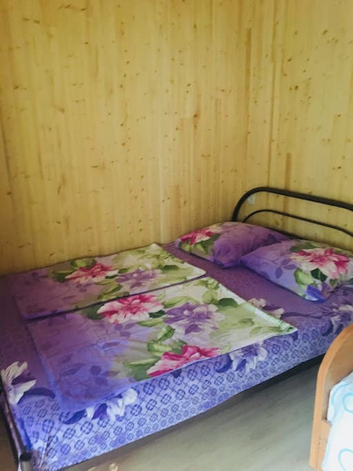 Первый домик внутри