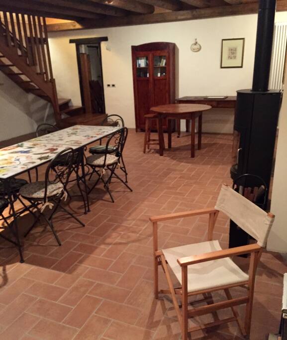Vista della sala inferiore