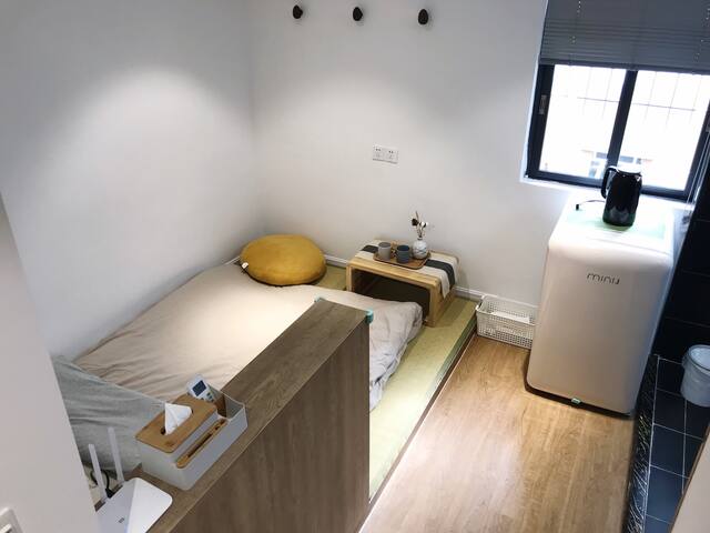 八羽 黄鹂 日式套间 独立卫浴 榻榻米床垫 深职院 深大 深圳北 大学城 宝体 西丽地铁站 June 21 Apartment In Shenzhen