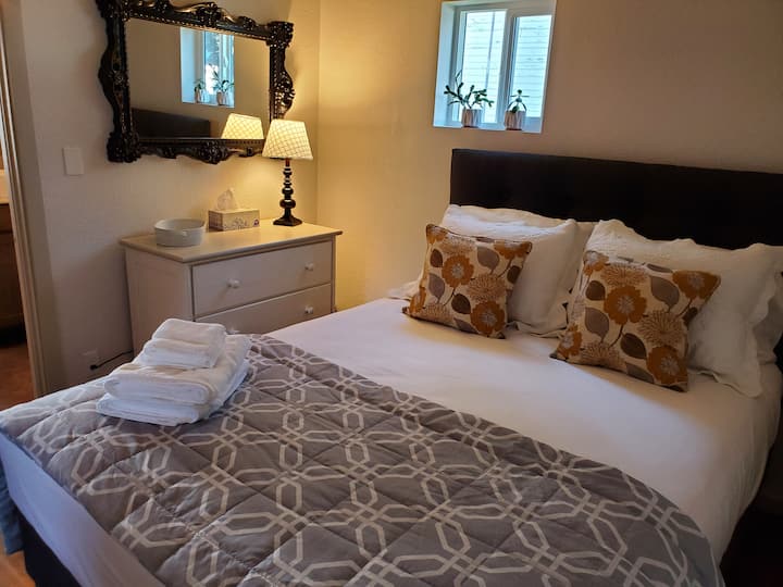 "Black and White" Bedroom