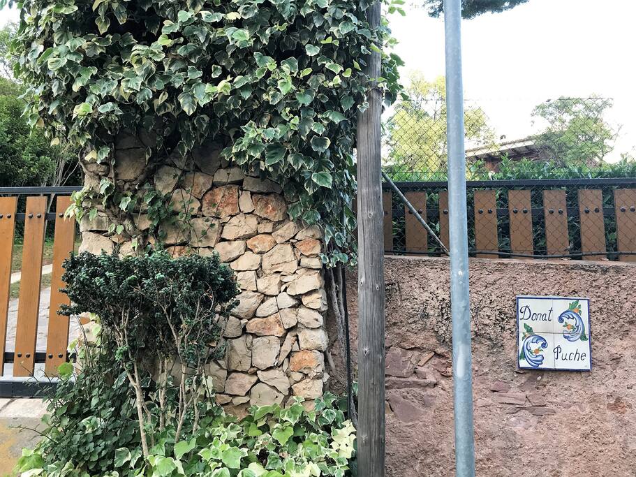 Entrada de la casa.