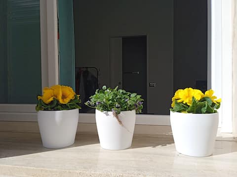 Comfortable, independent double bedroom.