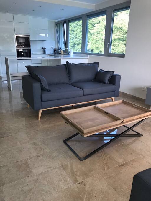 Living Room and Kitchen
