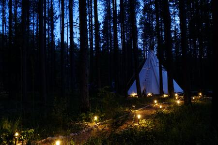 Glacier Glamping Tipi