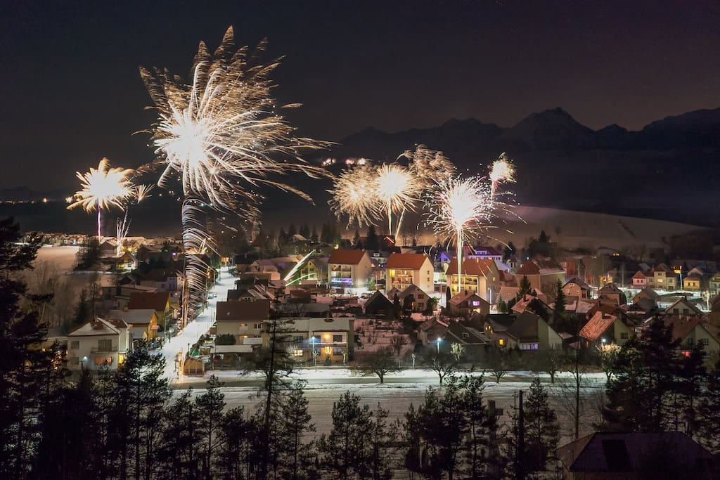 New Year's Eve in our village! :)