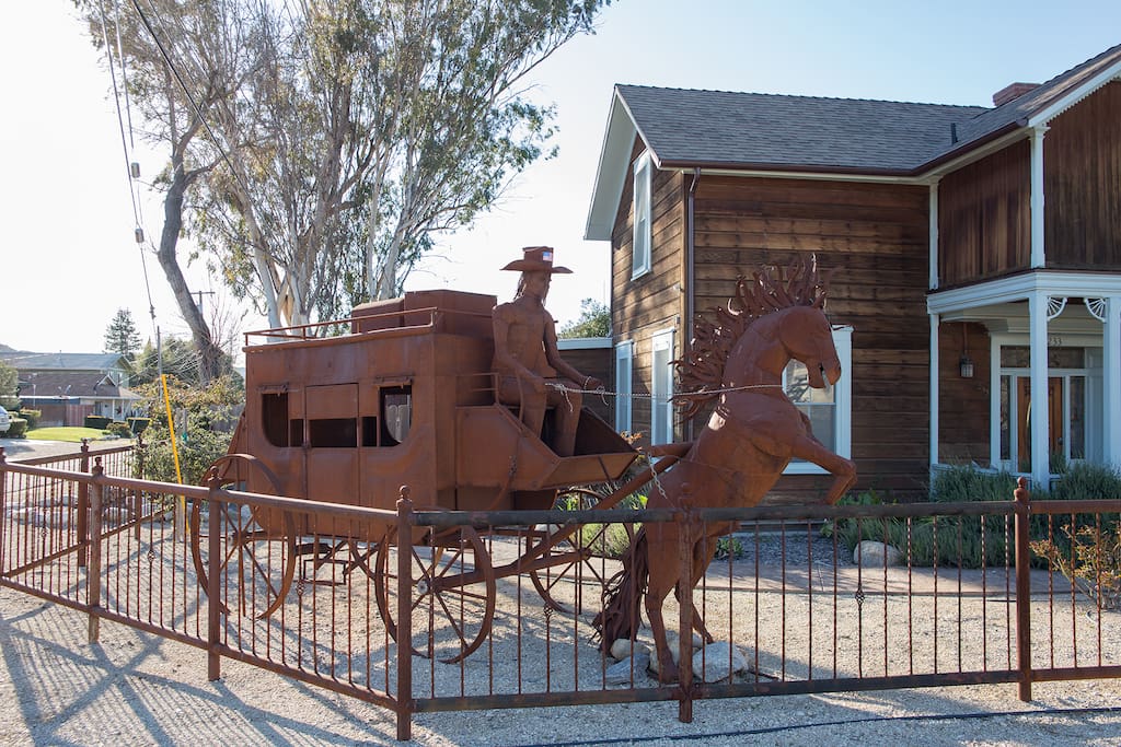 Say hi to Tex and his anatomically correct horse, Willie.