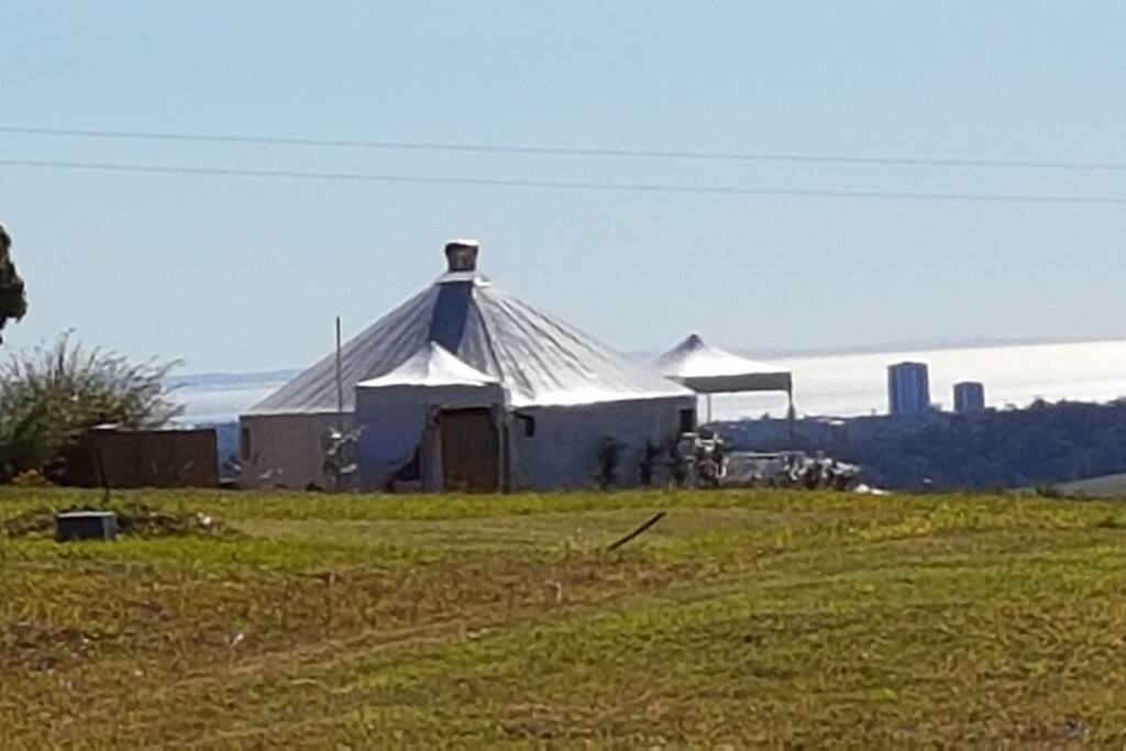 Shoot by the yurt