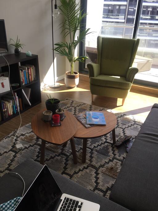 Comfy and sunny lounge