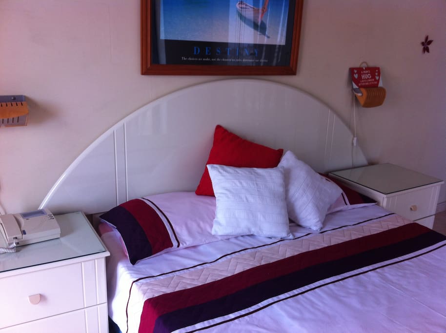 Double bed view