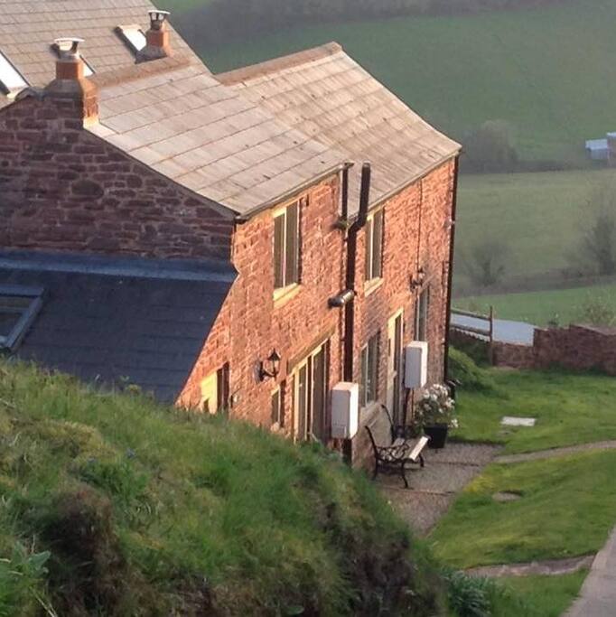 Wren and Robin Cottages. (Robin is the furthest in this photo)