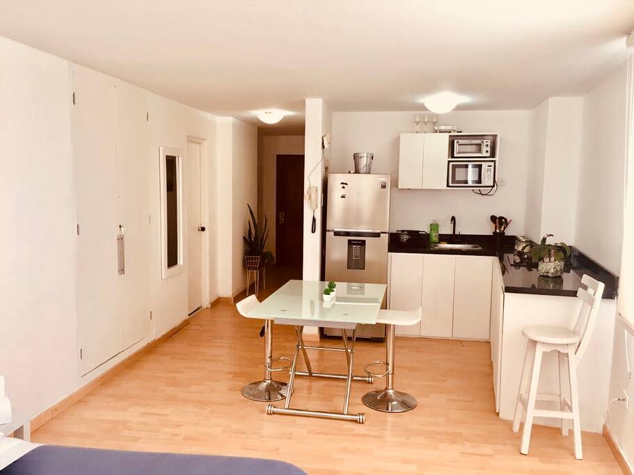 Here is where you breakfast before going out to explore the city.