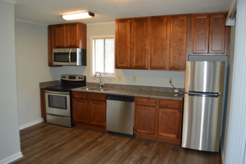 Newly remodeled kitchen
