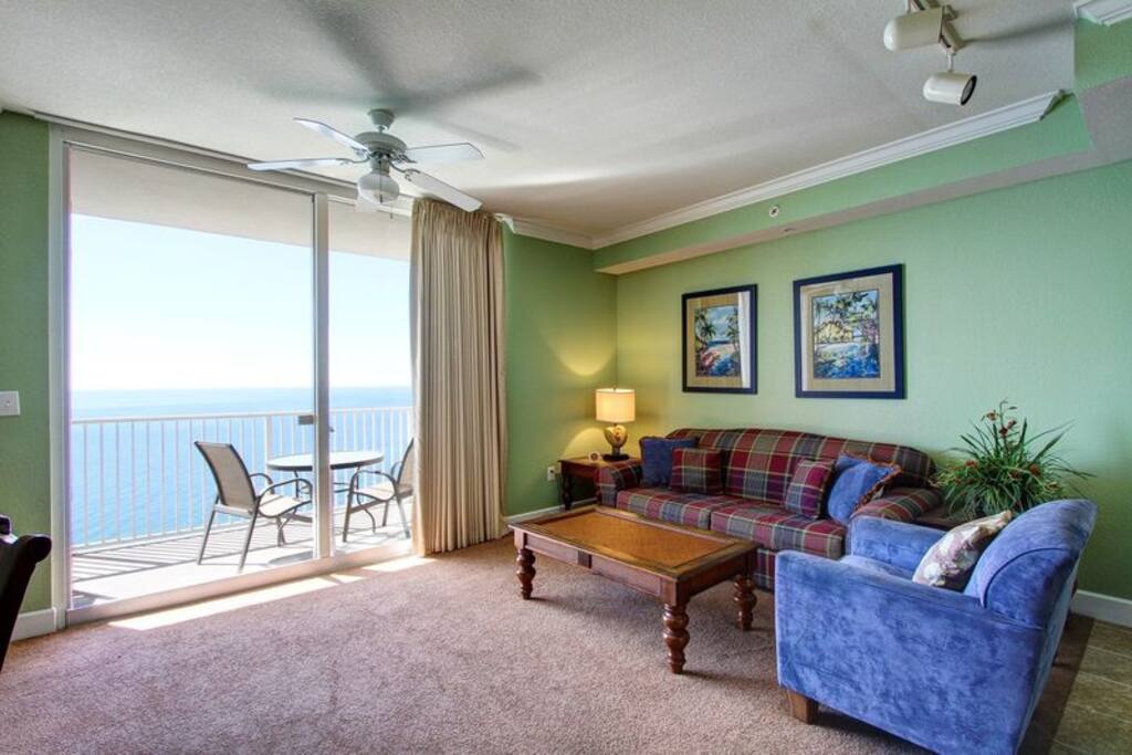 Enjoy magnificent views right from the living room