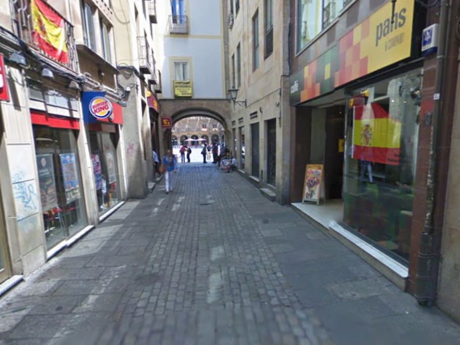 Calle de acceso