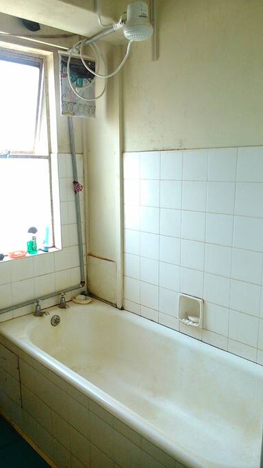hot shower bathroom