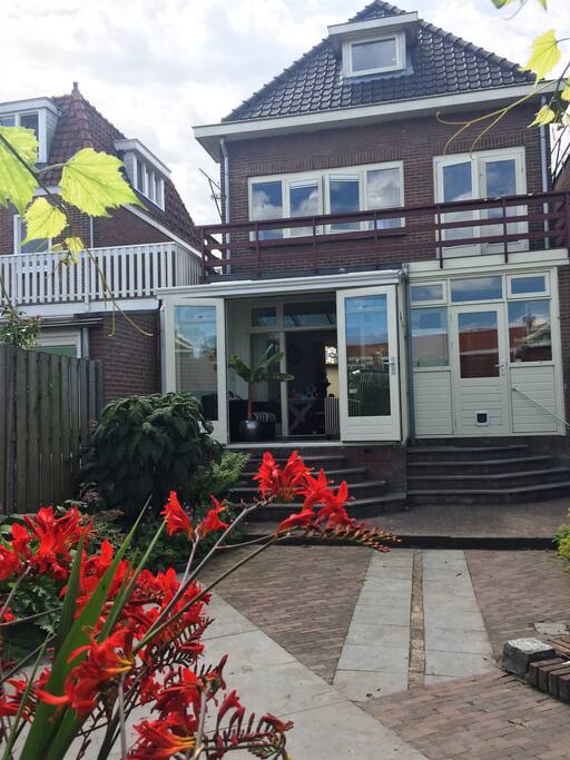 Achterkant huis