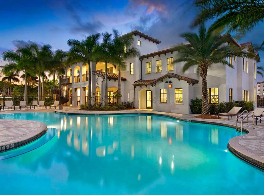 Pool in the Club house