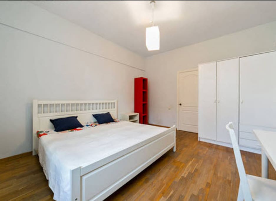 The room will have space both for sleep, work and excercise.