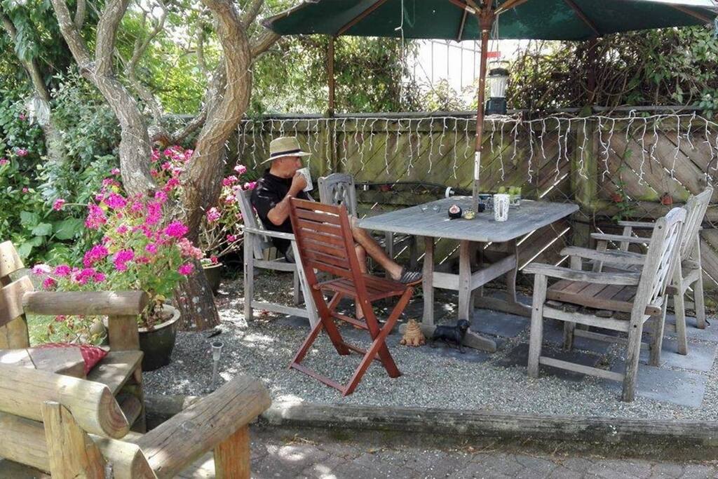 Lovely outside area