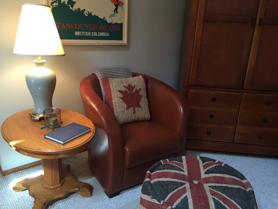 Living room seating.