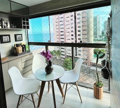 Oceanview 3 Bedroom Apartment Fully Equipped