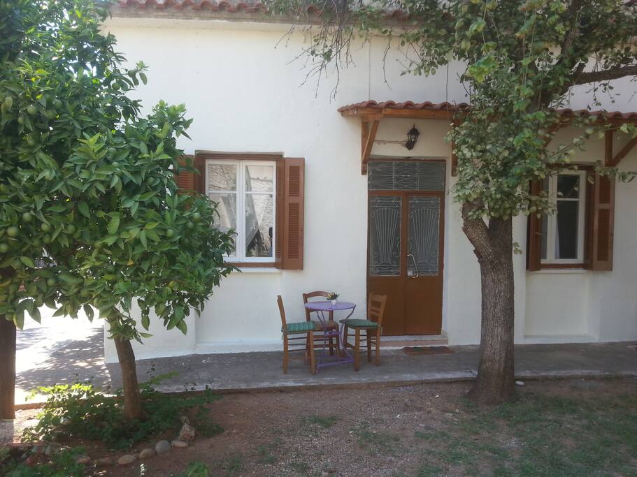 front view of our house