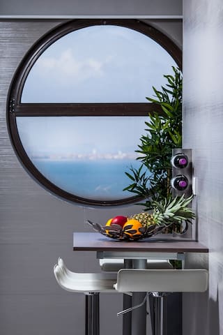 Modern Penthouse by the River by D_Loft