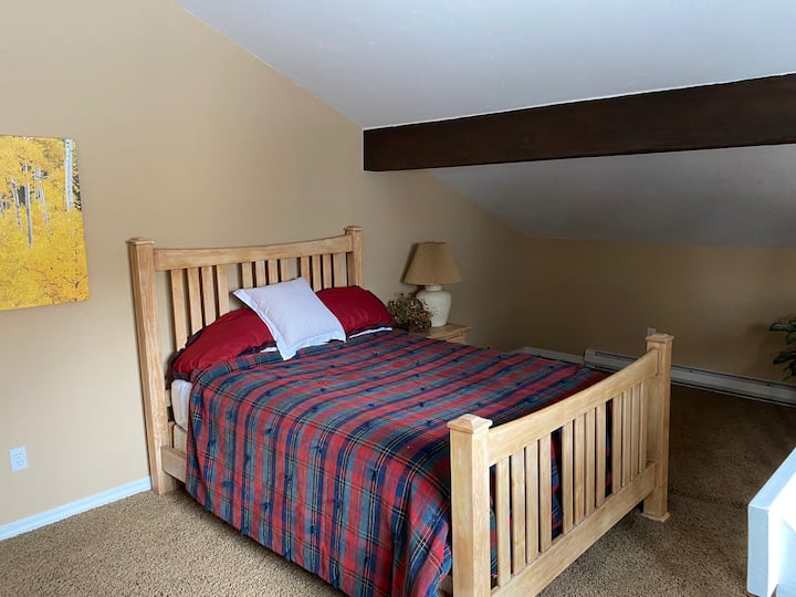 Queen Bed in Loft