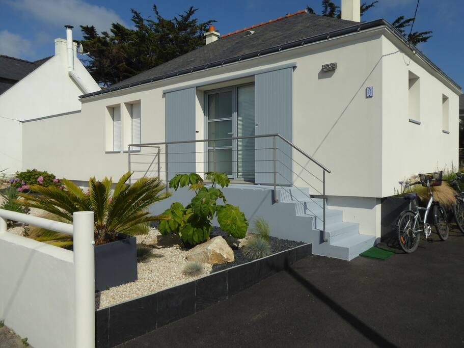 Maison vue de l'entrée