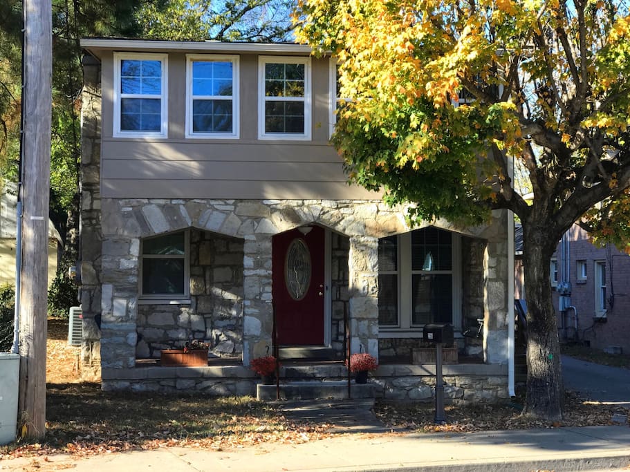Beautiful, historic home built in 1930 by a local stonemason.