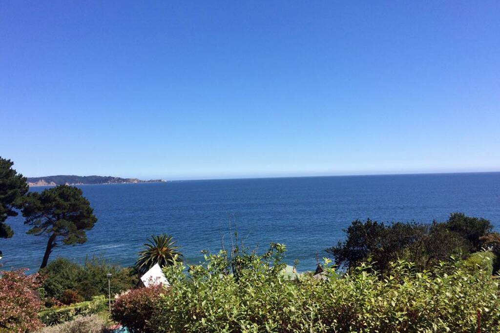 Vista desde la terraza de la casa