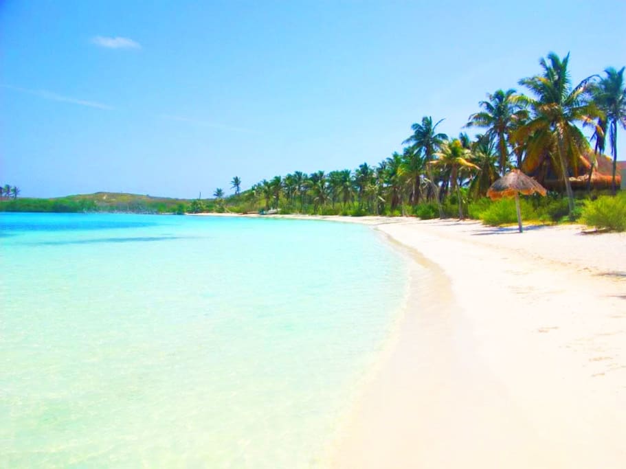 Playa Norte in Isla Mujeres is just a short boat trip away - completely stunning!