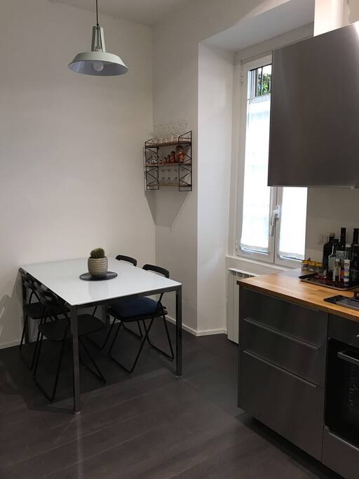 cucina-sala da pranzo