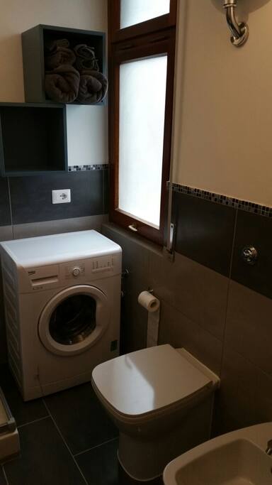 parte del bagno in camera