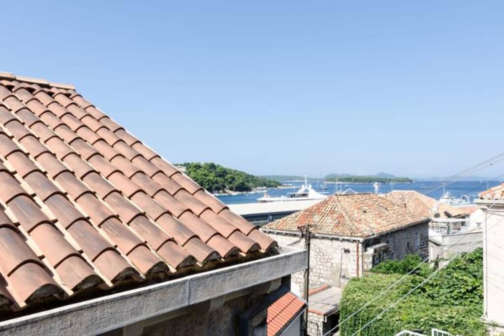 View from the balcony