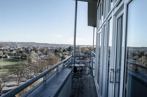 Top Airbnb: Stunning Penthouse at Kepplestone with City views in Hazlehead & Queens Cross