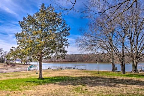 Waterfront Kentucky Lake Estate · Dock · Game Room