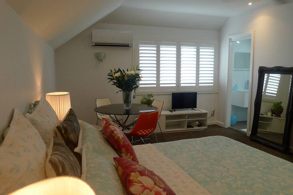your private upper level room