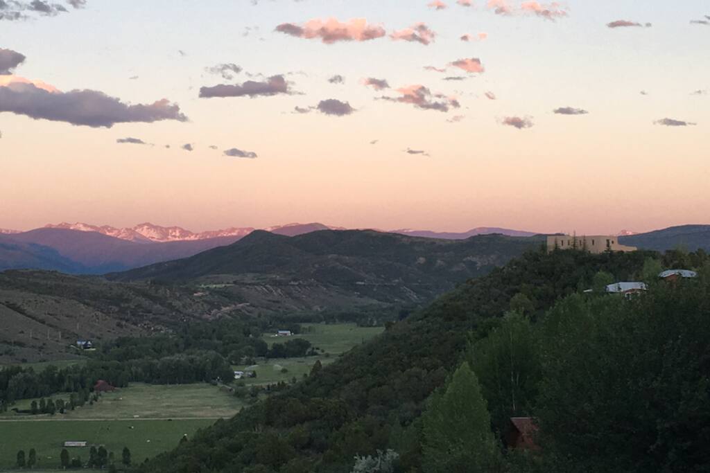 Summer sunset