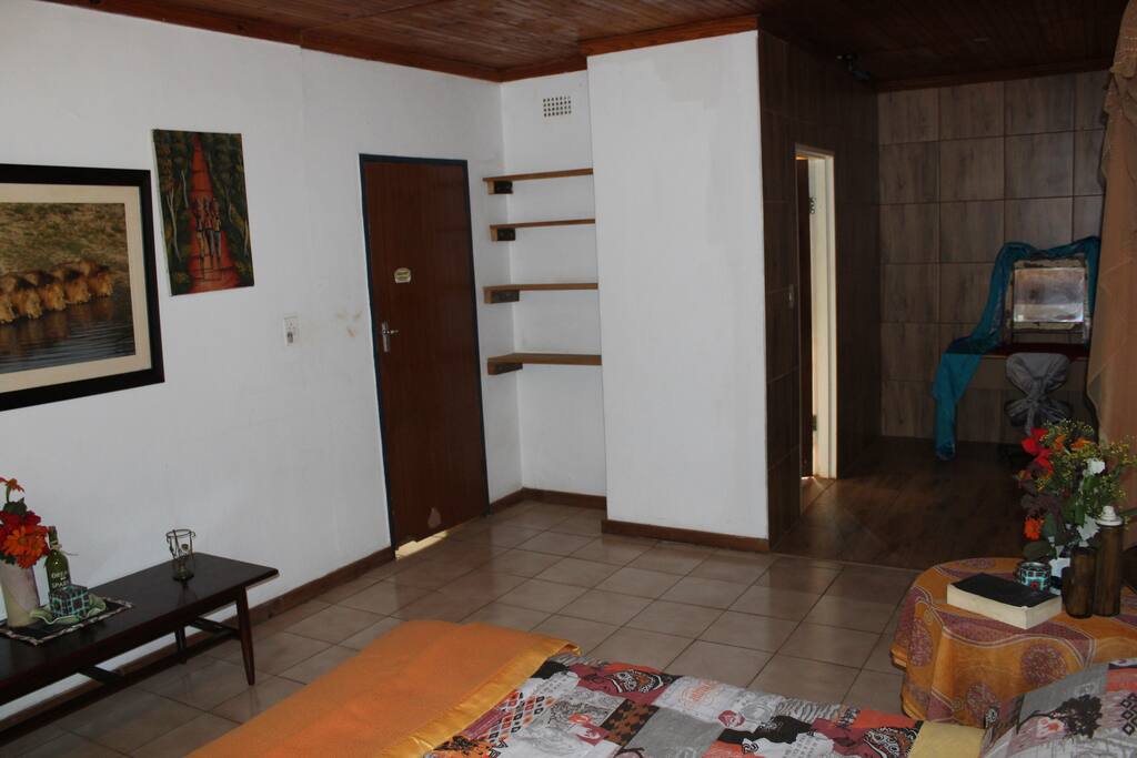 En-suite. Private bathroom and vanity area.
1 Available.