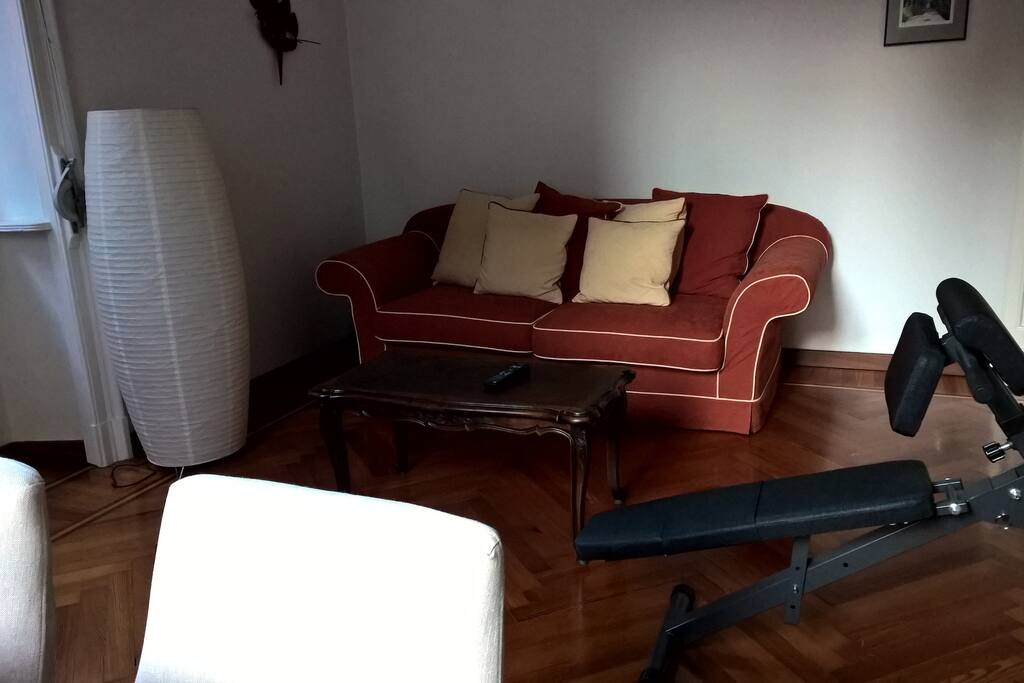 view on the couch!