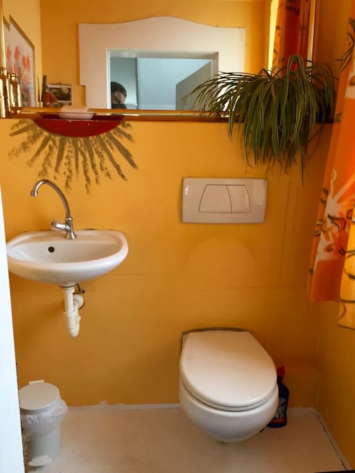 Fast wie in der Toskana: die Toilette