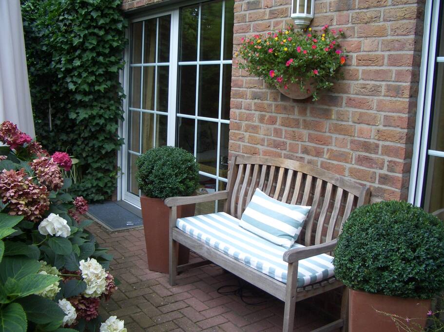 terrace in summer
