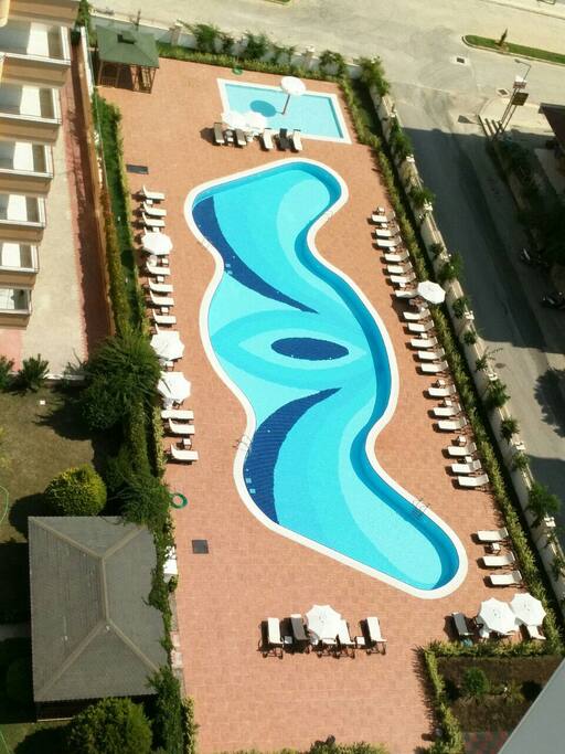 Outdoor swimming pool