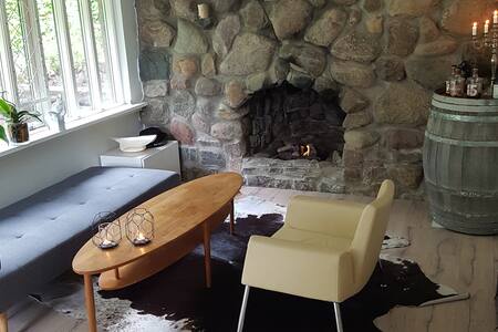 Cozy rooms in beautiful surroundings.