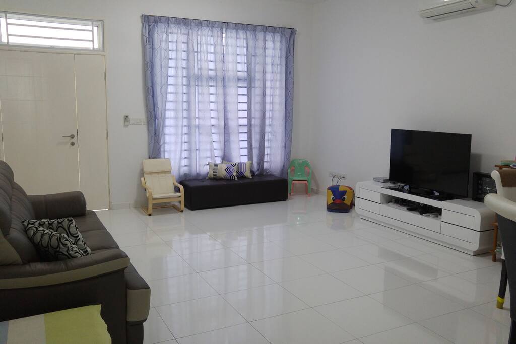 Spacious living hall