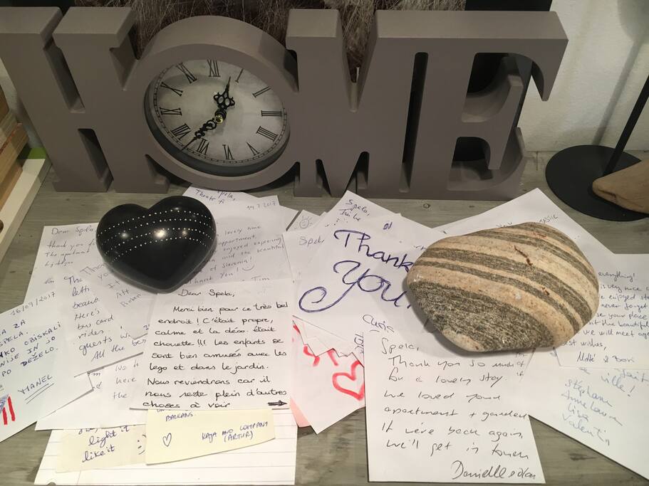 Positive feedback from guests! :)