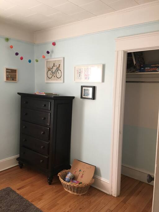 Our bunk room especially inviting for the kids