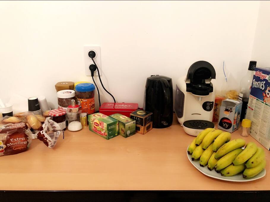 Petit déjeuner inclus