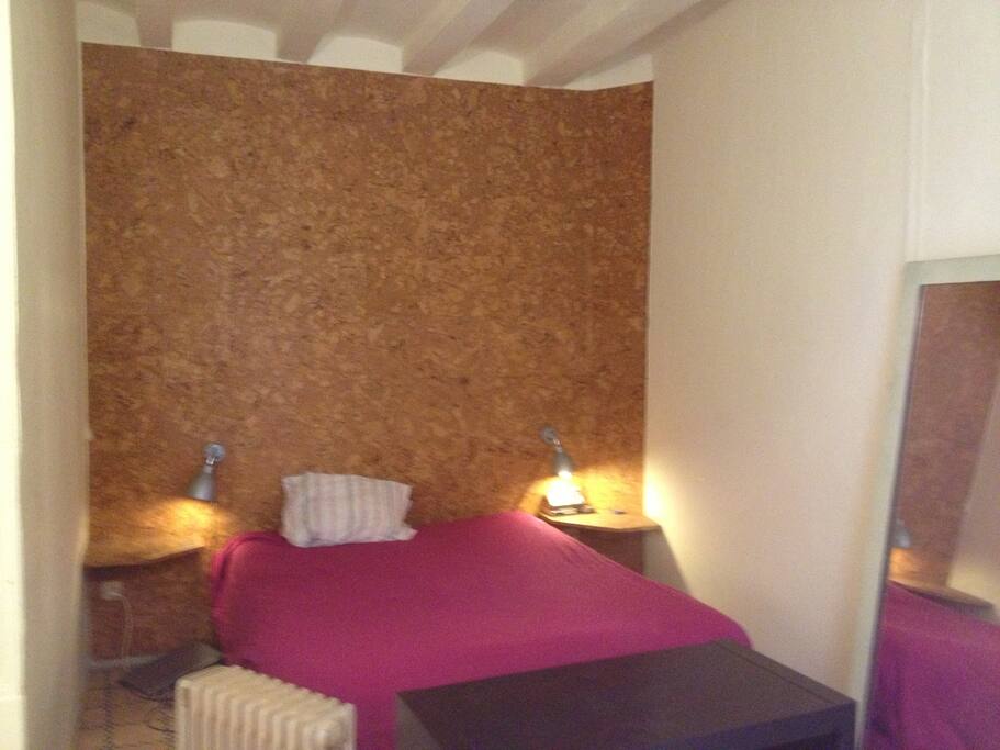 sleeping area